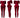 Pant Suits for Women - Elegant Two Piece Outfits Short Sleeve Peplum Pullover Tops Blazer + Bodycon Skinny Long Pants Sets Wine Small